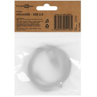 Кабель FinePower micro USB-B - USB Type-A черный 1.5 м