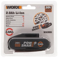 Аккумулятор worx 20в