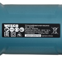Angle grinder Wesco WS4750