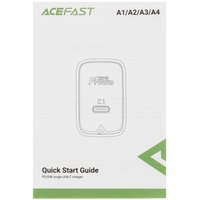 Сетевое зарядное устройство ACEFAST A1 белый