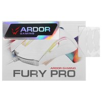 Мышь проводная ARDOR GAMING Fury PRO  белый