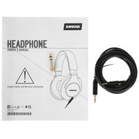Проводные наушники Shure SRH440A-EFS  черный 2021