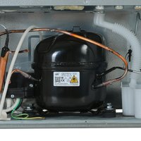 Холодильник с морозильником   DEXP RF-CN350DMG/S белый