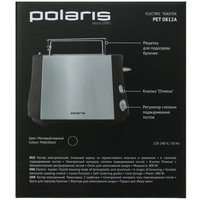 Тостер Polaris PET 0812А черный