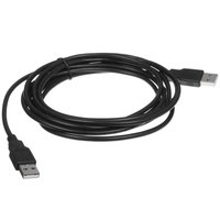 Кабель DEXP USB Type-A - USB Type-A черный 3 м