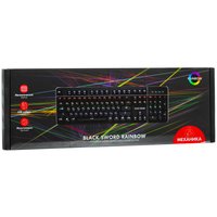 Клавиатура  проводная DEXP Black Sword Rainbow