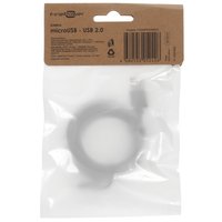 Кабель FinePower micro USB-B - USB Type-A черный 2 м
