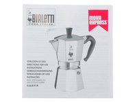 Гейзерная кофеварка Bialetti Moka Express серебристый