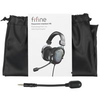 Проводные наушники Fifine H6  черный 2022