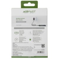 Кабель ACEFAST USB Type-C - USB Type-A черный