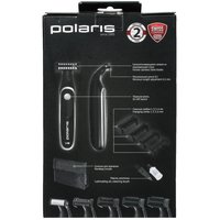 Триммер Polaris PHC 0202R черный/серебристый