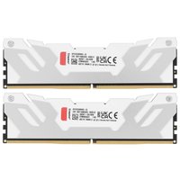 Оперативная память Kingston Fury Renegade White [KF572C38RWK2-32] 32 ГБ