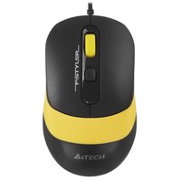 Клавиатура+мышь  проводная  A4Tech Fstyler F1110 желтый