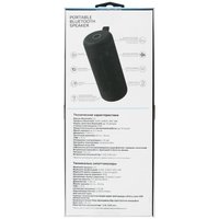 Portativ kolonka Fiero Vortex X, qora