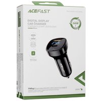 Car charger ACEFAST B4 black