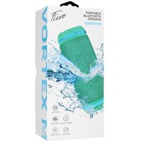 Портативная колонка Fiero Vortex M, бирюзовый