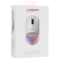 Мышь беспроводная/проводная ARDOR GAMING Ulta [ARDW-U3395-WT] белый