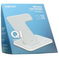 Беспроводное зарядное устройство DEXP IET15WWC-1 белый
