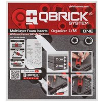 Органайзер модульный для инструмента и принадлежностей QBRICK SYSTEM ONE Organizer L Multilayer Foam Inserts