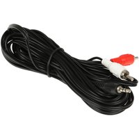 Кабель   Aceline jack 3.5 мм - 2RCA черный