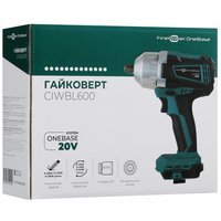 Socket wrench FinePower OneBase CIWBL600 OneBase20  , No Charger, No Battery
