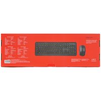 Клавиатура+мышь беспроводная   DEXP KW-3005BU черный