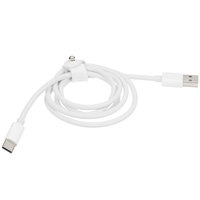 Кабель KEYRON USB Type-C - USB Type-A белый 1 м