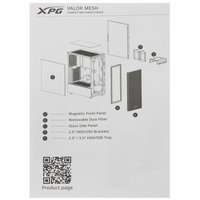 Корпус ADATA XPG VALOR MESH [VALORMESHWOF-WHCWW] белый