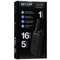 Радиостанция DEXP Спутник 1 черный