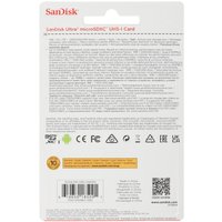 Карта памяти SanDisk Ultra microSDXC 128 ГБ [SDSQUNR-128G-GN6MN]