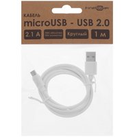 Кабель FinePower micro USB-B - USB Type-A белый 1 м