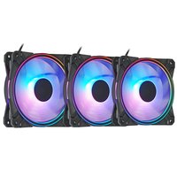 Комплект вентиляторов DEEPCOOL CF120 Plus [DP-F12-AR-CF120P-3P] черный