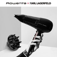 Фен Rowenta x KARL LAGERFELD CV591LF0 черный/красный