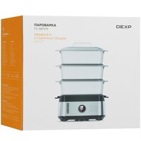 Пароварка DEXP FS-MP399 серебристый
