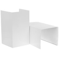 Exhaust hood fireplace Artel Art-1190 Rapido Touch white/black