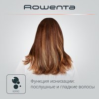Расческа-выпрямитель Rowenta Power Straight CF5820F0 черный