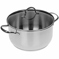 Кастрюля Aceline Crystal A3CA451 4.5 л 22 см серебристый