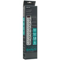Сетевой фильтр DEXP Standard 618W белый