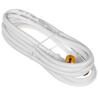 Антенный кабель DEXP TV (M) – TV (F) угловой
