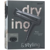 Фен DEXP HD-5927 черный