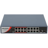 Коммутатор Hikvision DS-3E0318P-E/M(B)