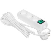 Extension cord DEXP Ground 350W white