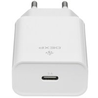 Сетевое зарядное устройство DEXP IET25CD белый