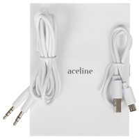 Wireless/wired headphones Aceline BT-212 white 2023