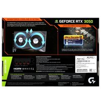 Graphics card GIGABYTE GeForce RTX 3050 WINDFORCE OC V2 [GV-N3050WF2OCV2-8GD]