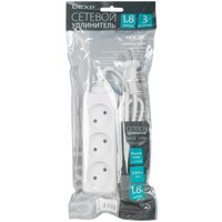 Extension cord DEXP Basic 318W white