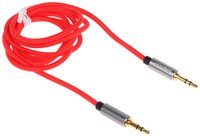 Кабель   DEXP jack 3.5 мм - jack 3.5 мм красный