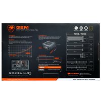 Блок питания Cougar GEM 1050  черный