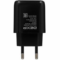Сетевое зарядное устройство DEXP IET7CD02 черный