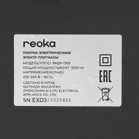 Плита компактная электрическая Reoka RKEP-I309 черный